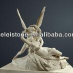 Cupid and Psyche Marble Art Sculpture