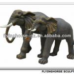ES-005 Fiberglass Life Size Elephant Statues, Elephant Statues