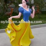 fiberglass snow white statue-OY C-091