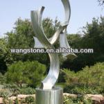 High Polishing Garden Stainless steel and metal art sculpture-WS-ST084