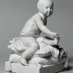 Boy with pillow stone statue DSF-EB044-DSF-EB044