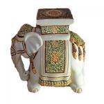 Vintage Ceramic Fingerhut Elephant Statue