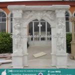 Italian Syle Marble Arch Door Surround