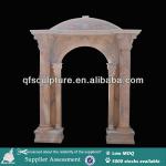 Exterior Designs Arch Stone Doorway