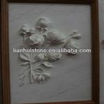 stone relief sculpture carving, stone relief flower, figure carving, wall relief murals (customized accept)