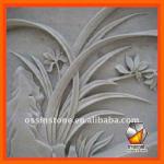 Popular Carved Natural Stone Decoration Wall Relief