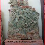 Jade stone reliefs
