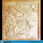 natural yellow sandstone relief