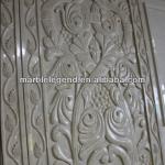 Natural hand carved stone relief sculpture