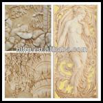 fiberglass sandstone decorative relief wall sculpture