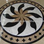 water jet marble medallion