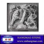 Stone relief sculpture carving
