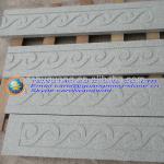 Nature grey granite stone relief carving