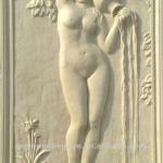 plaster relief sculpture