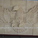 Eagle wall decoration carved stone wall art relief-002