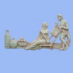 Sandstone relief - Antique style relief wall sculpture