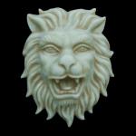 Fiberglass relief - Lion head wall sculpture fountain