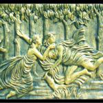 Fiberglass relief - ancient time wall sculpture