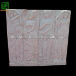 Carved Stone Women Decoration Relief