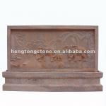 Chinese Style Marble Statue Relief