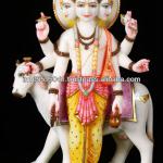 Lord Dattatreya Marble Statue-1016