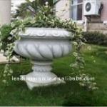 granite flower pots