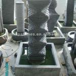 carved granite water fountain