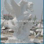 Chiness Horse Marble Stone Carving