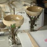 stone pedestal with basin , granite pedestal with sink, marble pedestal with sinks for bathroom
