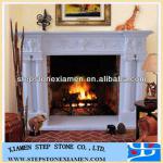 European Style Natural Stone Mable Fireplace