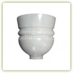 Decorative marble wall sconce
