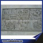 Large Art Stone Carved Granie Wall Relief People Sculptures