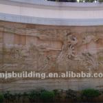 wall relief sculpture for garden decoration-HYD-