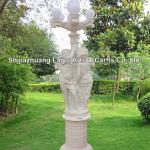 marble stone garden lamp sculpture statue