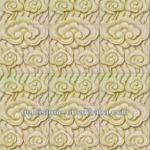 Decorative hand carved sandstone wall design