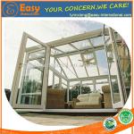 strong prefabricated elegant glass house aluminum sunroom conservatory