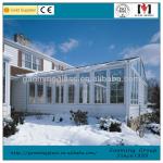 heat insulation garden glass house