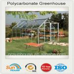 Factory selling Polycarbonate cold frame,aluminum mini greenhouse, garden greenhouse