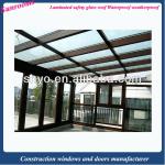 Aluminum glass garden room