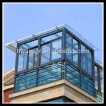 Tinted glass Sun house designed by Guangzhou Hwarrior