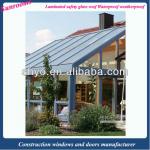 Aluminum Garden Sunroom with Laminated Glass and Tempered Insulated Glass