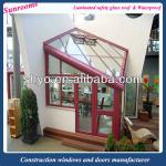 aluminum outdoor portable sun glass room manufacturer