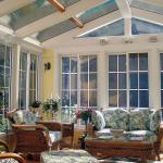 Sun and Stars glass sunroom