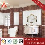 Glazed ceramic wall tile