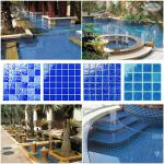 swimming pool tile, mosaic