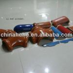 Colourful 3 way ridge ceramic accessory of clay roofing tiles