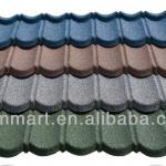 color metal roof tile