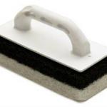 PLASTIC SUPPORT WITH FIBRE PADS-025P