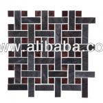 obsidian slabs, ceramic, mosaic, tile, block-2012-15