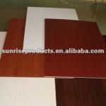 sapele melamine MDF board